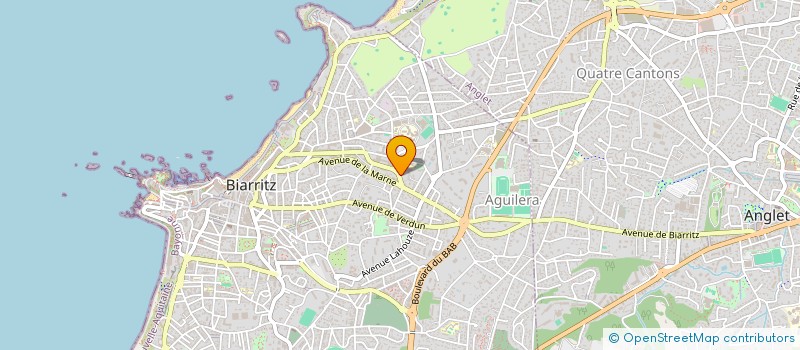 localisation de l'entreprise MONSIEUR BENJAMIN BRETON à BIARRITZ