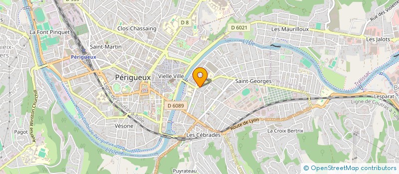 localisation de l'entreprise MONSIEUR BENJAMIN BREVART  PERIGUEUX