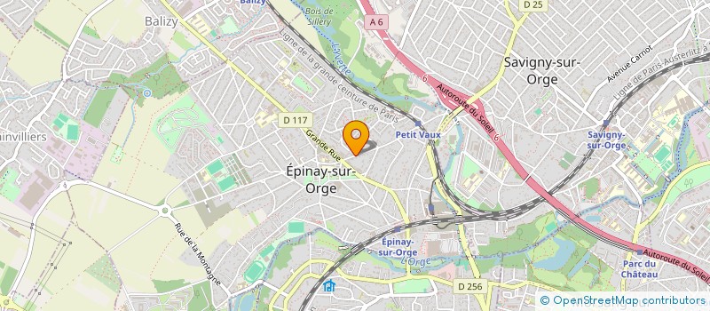 localisation de l'entreprise MONSIEUR BENJAMIN BRIAND à EPINAY-SUR-ORGE