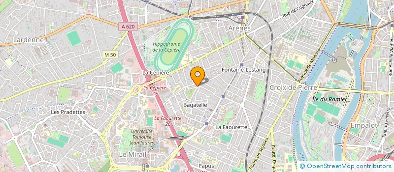 localisation de l'entreprise MONSIEUR BENJAMIN BRIANTAIS à TOULOUSE