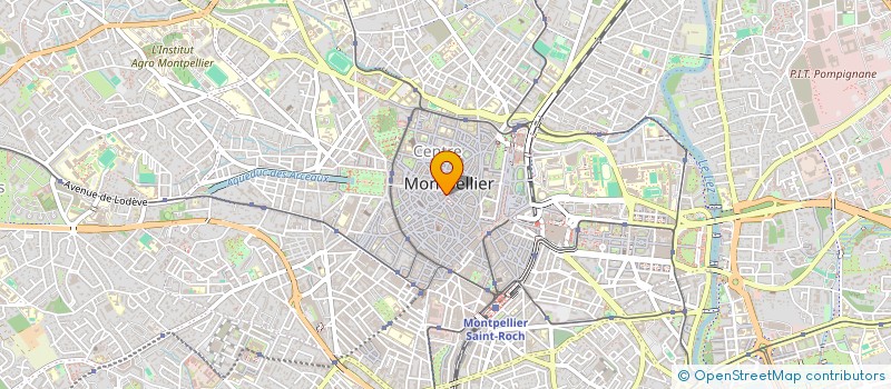 localisation de l'entreprise MONSIEUR BENJAMIN BRIGNOT  MONTPELLIER