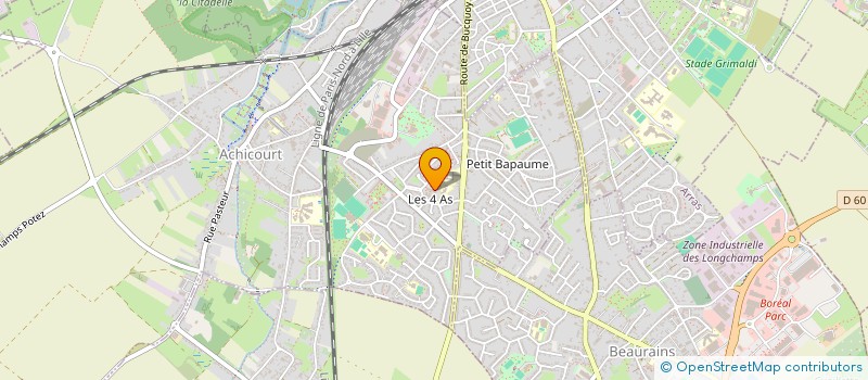 localisation de l'entreprise MONSIEUR BENJAMIN BRISSEZ  ACHICOURT