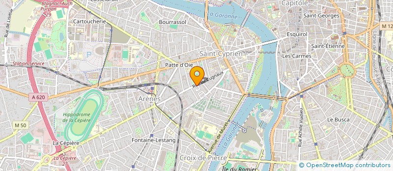 localisation de l'entreprise MONSIEUR BENJAMIN BROCAS à TOULOUSE