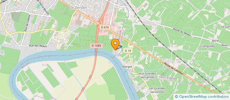 localisation de l'entreprise MONSIEUR BENJAMIN BROIT  LIBOURNE