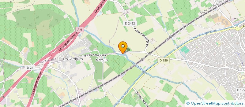 localisation de l'entreprise MONSIEUR BENJAMIN BRUEL  MAUGUIO