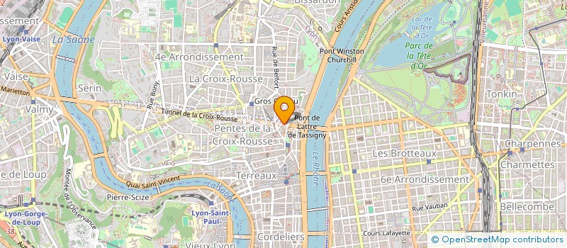 localisation de l'entreprise MONSIEUR BENJAMIN BRUGERE à LYON