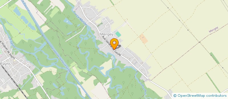 localisation de l'entreprise MONSIEUR BENJAMIN BRULFERT  MERGEY