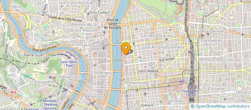 localisation de l'entreprise MONSIEUR BENJAMIN BRUOT  LYON