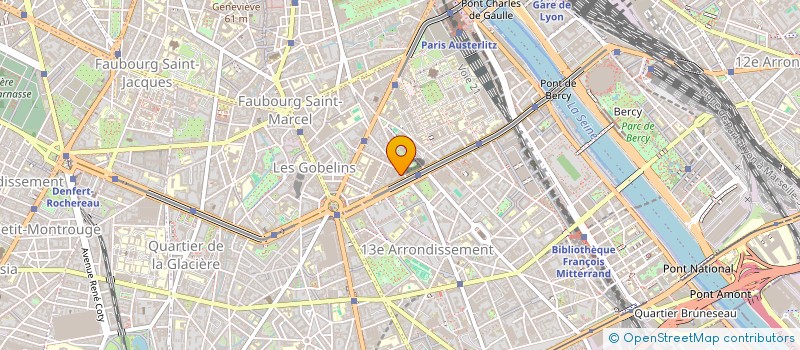 localisation de l'entreprise MONSIEUR BENJAMIN BUDET  PARIS