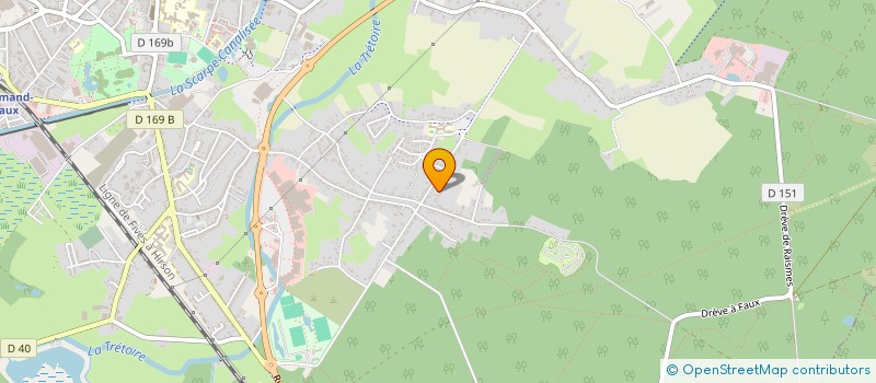 localisation de l'entreprise MONSIEUR BENJAMIN BUFFART  SAINT-AMAND-LES-EAUX