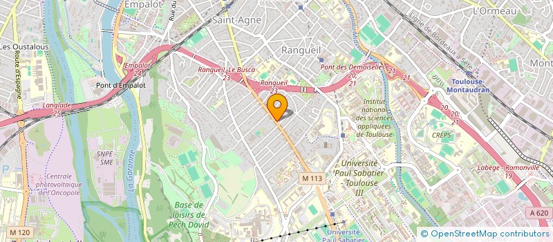 localisation de l'entreprise MONSIEUR BENJAMIN BUFFEL  TOULOUSE