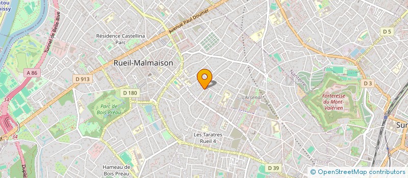 localisation de l'entreprise MONSIEUR BENJAMIN BUSSON  RUEIL-MALMAISON