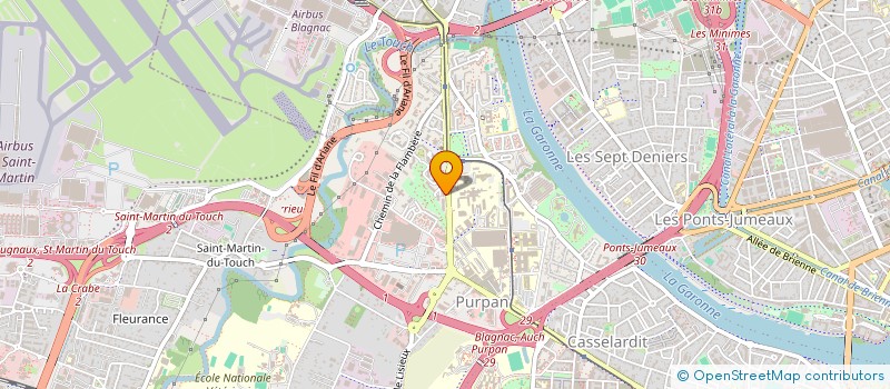 localisation de l'entreprise MONSIEUR BENJAMIN CABAL à TOULOUSE
