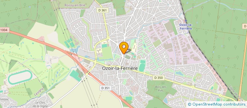 localisation de l'entreprise MONSIEUR BENJAMIN CABRELLI  OZOIR-LA-FERRIERE