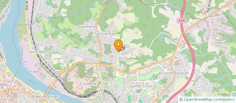 localisation de l'entreprise MONSIEUR BENJAMIN CADET à BAYONNE