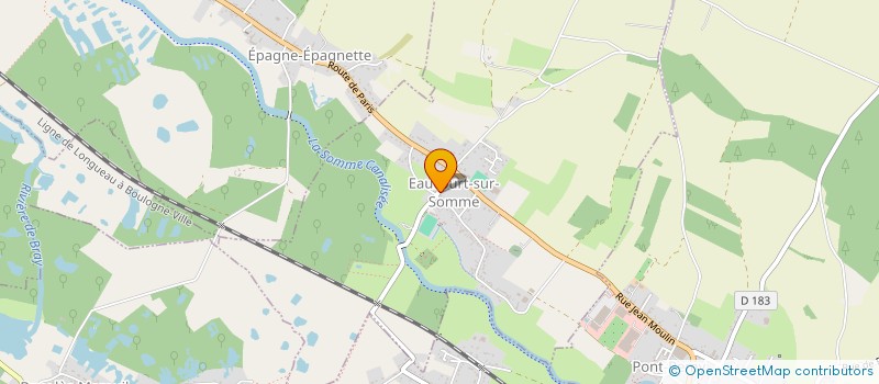 localisation de l'entreprise MONSIEUR BENJAMIN CADIX  EAUCOURT-SUR-SOMME