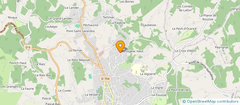 localisation de l'entreprise MONSIEUR BENJAMIN CAMILLERI  SARLAT-LA-CANEDA