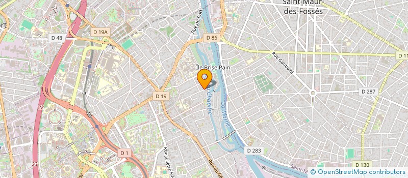 localisation de l'entreprise MONSIEUR BENJAMIN CAMPILLO à CRETEIL