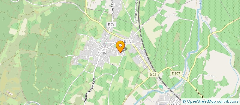 localisation de l'entreprise MONSIEUR BENJAMIN CAPPA  CUISERY