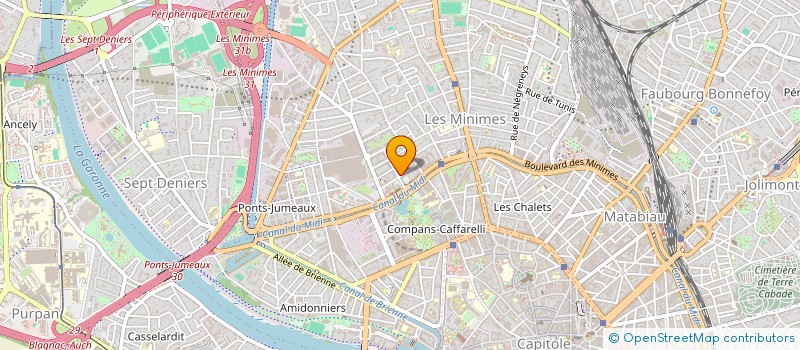 localisation de l'entreprise MONSIEUR BENJAMIN CARBOU à TOULOUSE