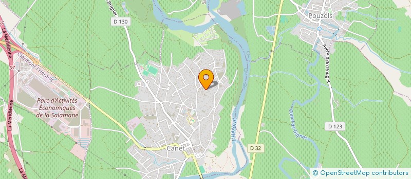 localisation de l'entreprise MONSIEUR BENJAMIN CARLA  CANET