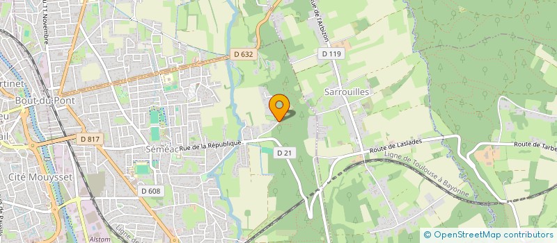 localisation de l'entreprise MONSIEUR BENJAMIN CARRETTA  SEMEAC