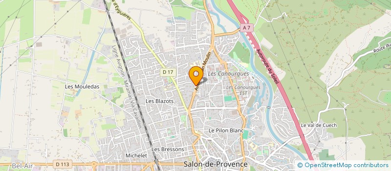 localisation de l'entreprise MONSIEUR BENJAMIN CARUANA  SALON-DE-PROVENCE