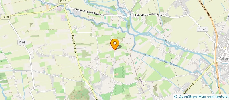 localisation de l'entreprise MONSIEUR BENJAMIN CAT  LE THOR