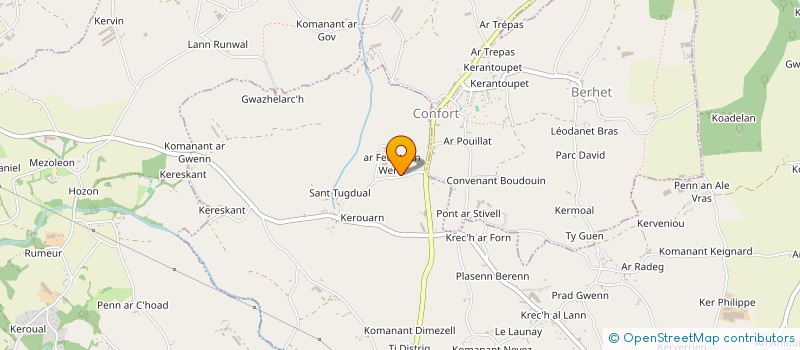 localisation de l'entreprise MONSIEUR BENJAMIN CAVAN  PRAT