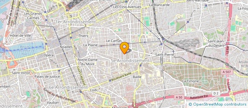 localisation de l'entreprise MONSIEUR BENJAMIN CAYRE BENJAMIN à MARSEILLE