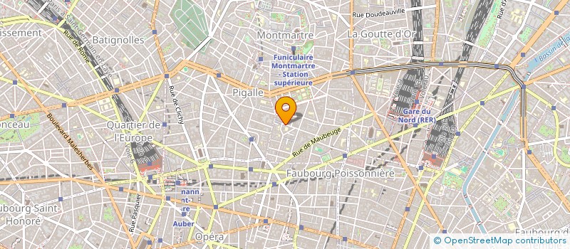 localisation de l'entreprise MONSIEUR BENJAMIN CAZANOVA  PARIS 9