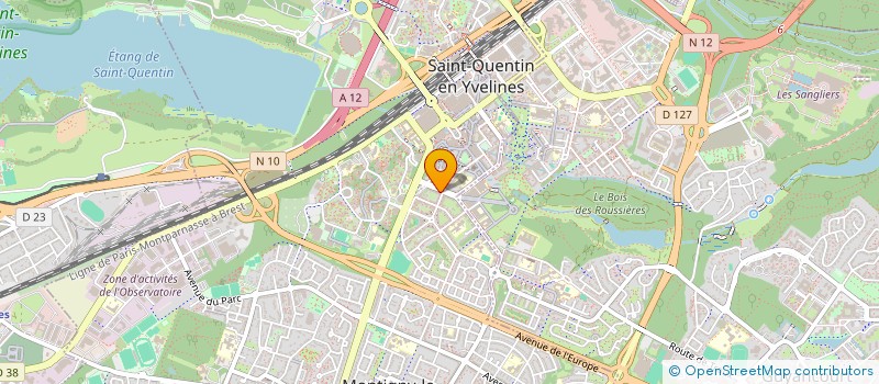 localisation de l'entreprise MONSIEUR BENJAMIN CAZENAVE  MONTIGNY-LE-BRETONNEUX