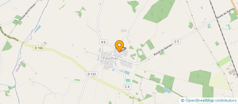 localisation de l'entreprise MONSIEUR BENJAMIN CEZERAC  PAUILHAC