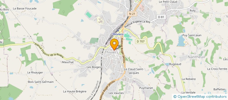 localisation de l'entreprise MONSIEUR BENJAMIN CHAPELET à SAINT-PAUL-LA-ROCHE