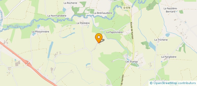 localisation de l'entreprise MONSIEUR BENJAMIN CHAPELLE à AIZENAY