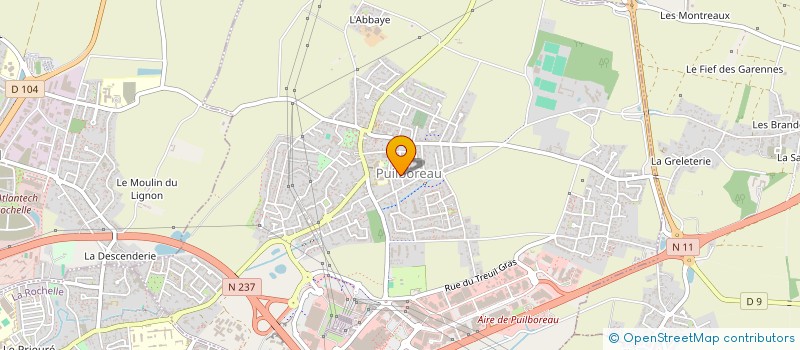 localisation de l'entreprise MONSIEUR BENJAMIN CHAPLAIN à PERIGNY
