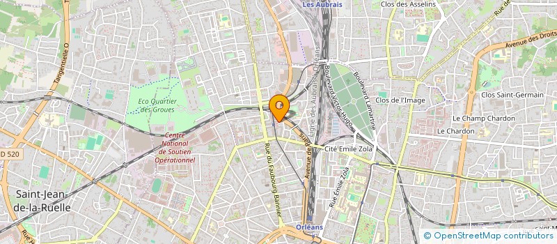 localisation de l'entreprise MONSIEUR BENJAMIN CHARBONNEAUX à ORLEANS