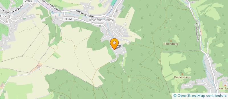 localisation de l'entreprise MONSIEUR BENJAMIN CHARLES  HARTZVILLER