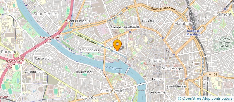 localisation de l'entreprise MONSIEUR BENJAMIN CHARPY à TOULOUSE