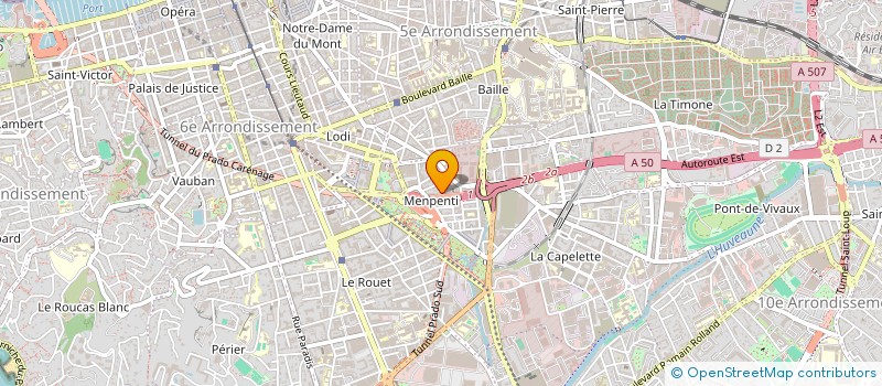 localisation de l'entreprise MONSIEUR BENJAMIN CHASSELON  MARSEILLE
