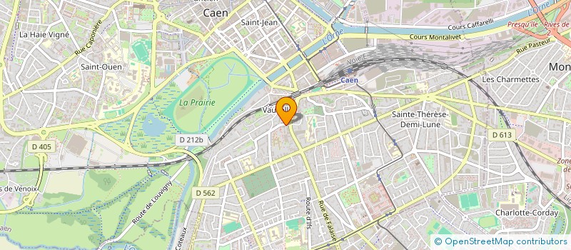 localisation de l'entreprise MONSIEUR BENJAMIN CHAUVEAU à CAEN