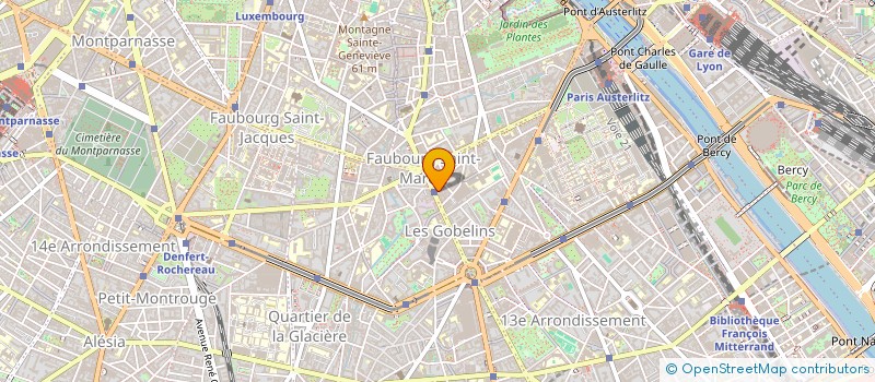 localisation de l'entreprise MONSIEUR BENJAMIN CHAUVIN  PARIS