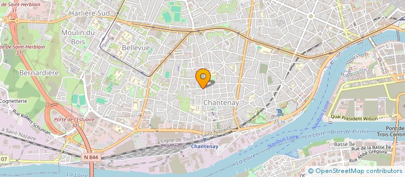 localisation de l'entreprise MONSIEUR BENJAMIN CHEDORGE à NANTES