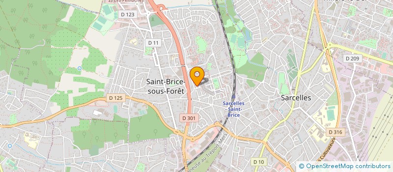 localisation de l'entreprise MONSIEUR BENJAMIN CHELLI à SAINT-BRICE-SOUS-FORET