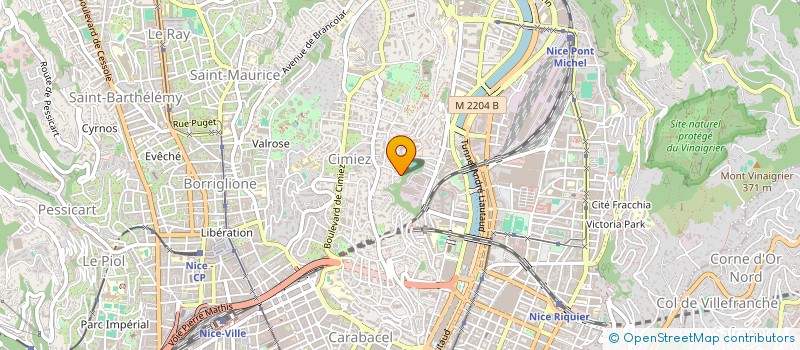 localisation de l'entreprise MONSIEUR BENJAMIN CHEMLA à NICE