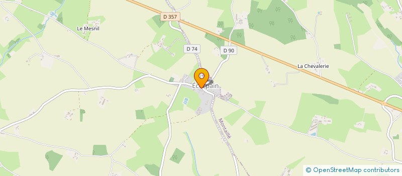 localisation de l'entreprise MONSIEUR BENJAMIN CHERON  ECORPAIN