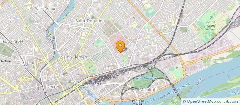 localisation de l'entreprise MONSIEUR BENJAMIN CHEVALIER  NANTES