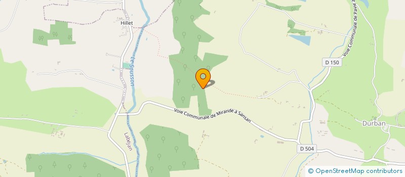 localisation de l'entreprise MONSIEUR BENJAMIN CILIA  LABARTHE