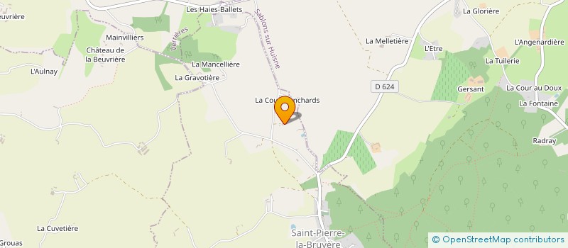 localisation de l'entreprise MONSIEUR BENJAMIN CINTRAT à SAINT-PIERRE-LA-BRUYERE