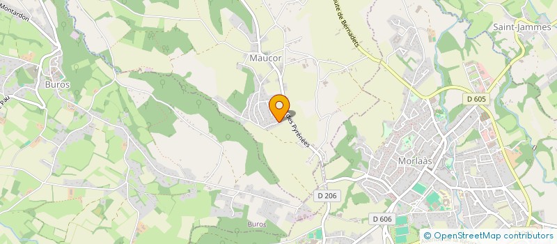 localisation de l'entreprise MONSIEUR BENJAMIN CIVILETTI  MAUCOR